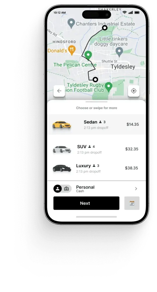 User App Unicotaxi
